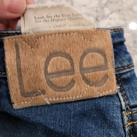 Limited Edition Lee 101+ Jeans W28 L27 Casual Coastal Cowgirl - Picture 6 of 14